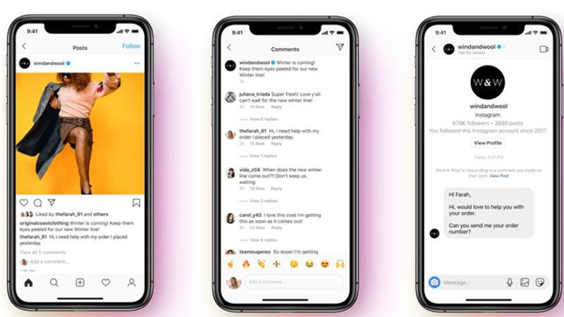 Instagram’a, İşletmelere Özel Otomatik Mesaj Yanıtlama Özelliği Geliyor