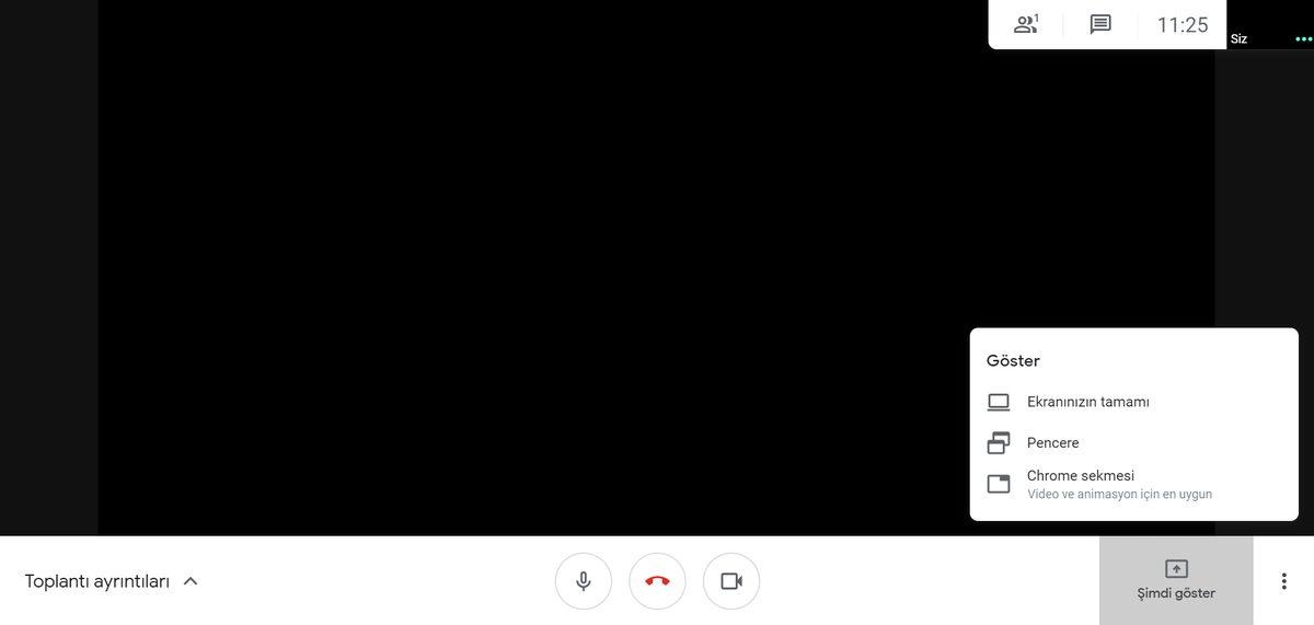 Google Meet Üzerinden Nasıl Sunum ve Toplantı Yapılır?