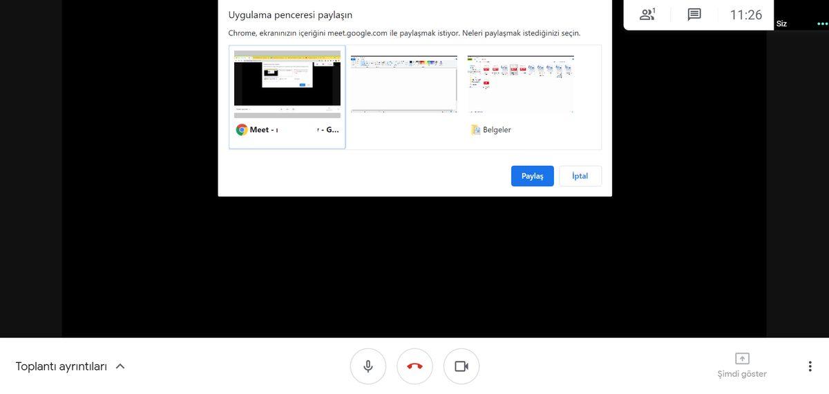 Google Meet Üzerinden Nasıl Sunum ve Toplantı Yapılır?