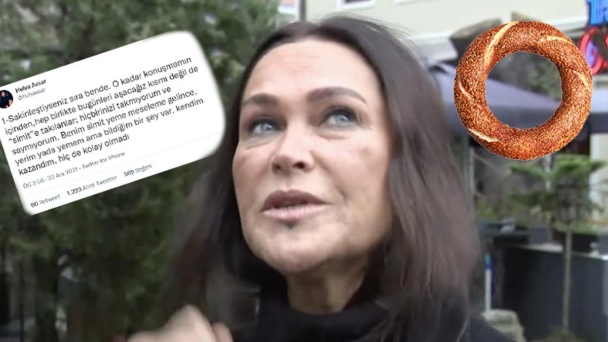 Hülya Avşar’dan “Gerekirse Simit Yeriz” Tepkilerine İlk Açıklama Geldi