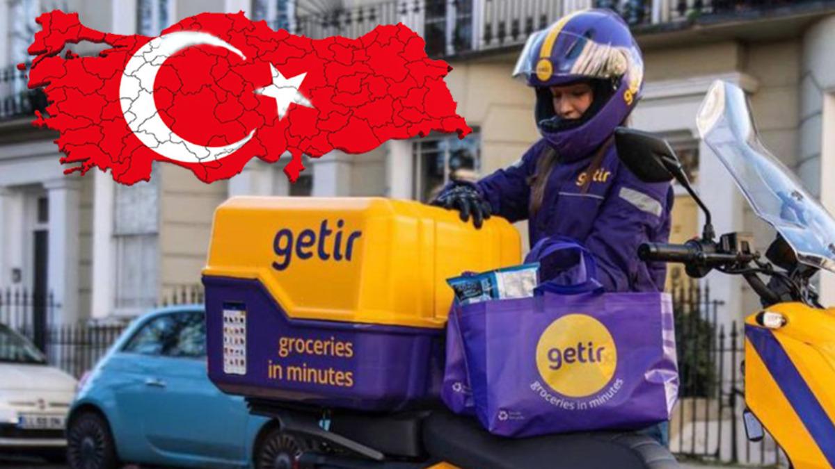 Getir, Türkiye’nin 81 İlinde Hizmet Vermeye Başladı