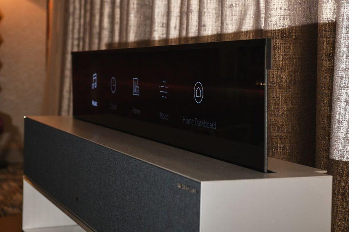 LG’nin Katlanabilir TV’si, 