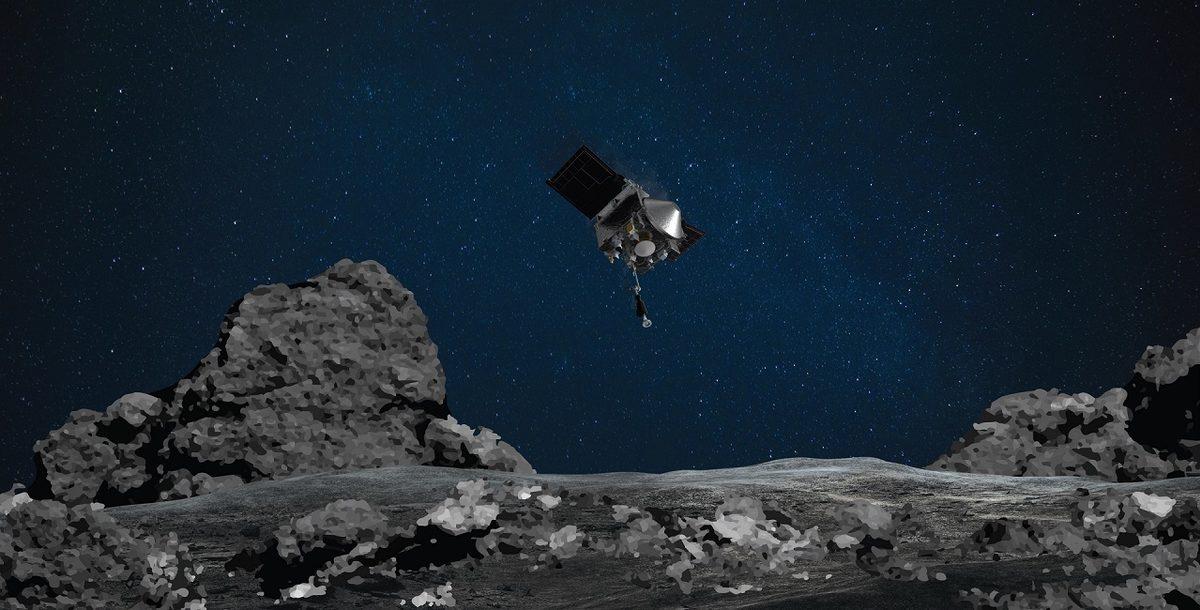 NASA, Bennu İsimli Gök Taşından Numune Toplamayı Başardı