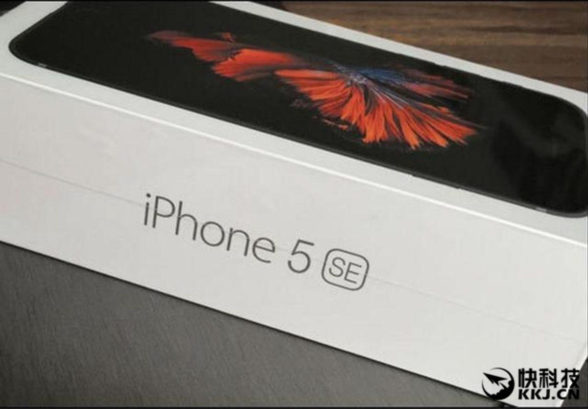 iPhone 5SE’ye Ait Olduğu İddia Edilen Kutu Fotoğrafı