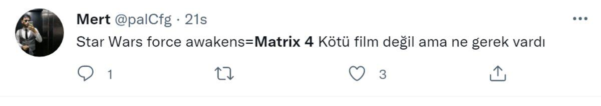 Türk İzleyiciler, The Matrix: Resurrections İçin Puanlarını Verdi: İşte Twitter’dan Gelen İlk Tepkiler