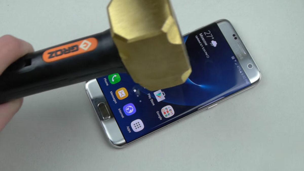 Galaxy S7 Edge’nin Ekranı Ne Kadar Sağlam?
