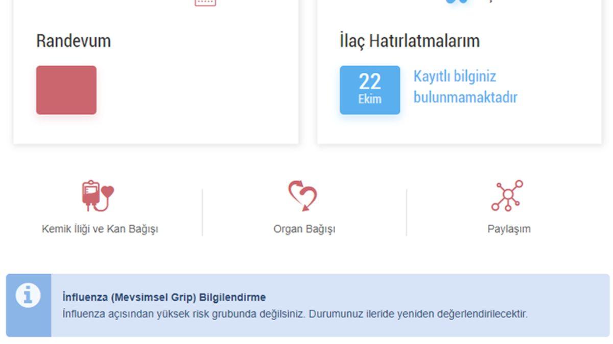 e-Nabız ile Grip Aşısı İçin Risk Durumu Nasıl Öğrenilir?