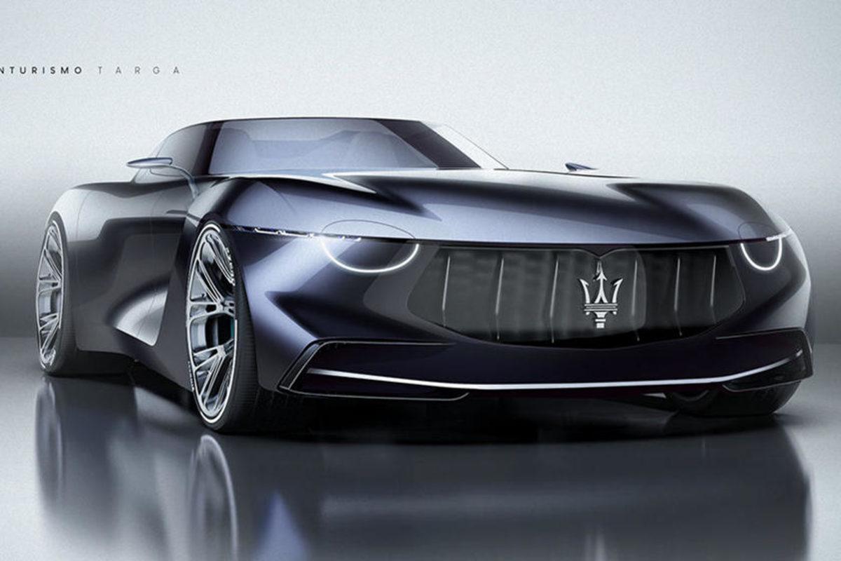 Fütüristik Çizgilerle Klasik Tasarımı Birleştiren Maserati GranTurismo Targa Konsepti