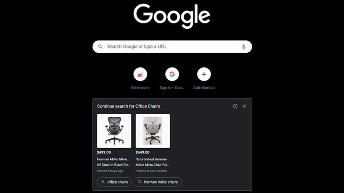 Google, Chrome’un Yeni Sekme Sayfasında Alışveriş Reklamları Gösterecek