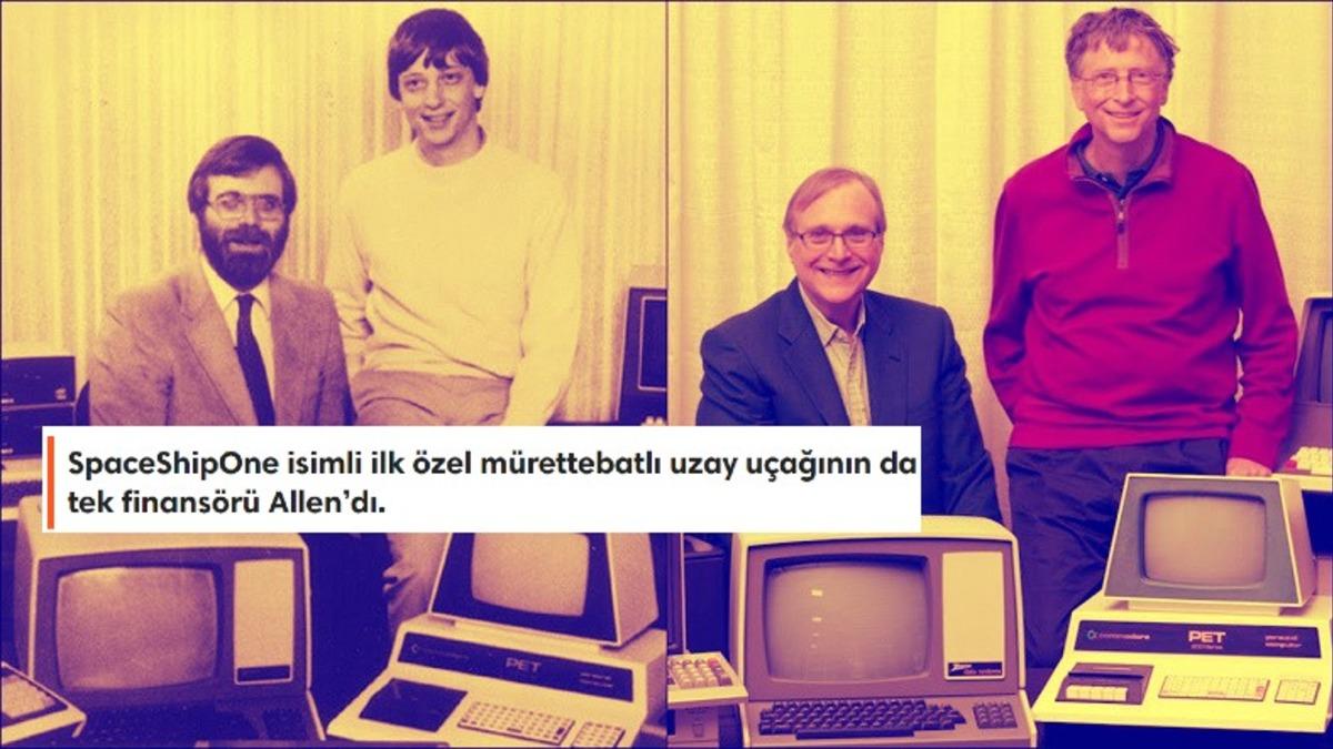 Bill Gates Kadar Bilinmese Bile Microsoft’un Kurucularından Biri Olan ve Şirkete İsmini Veren Paul Allen Kimdir?
