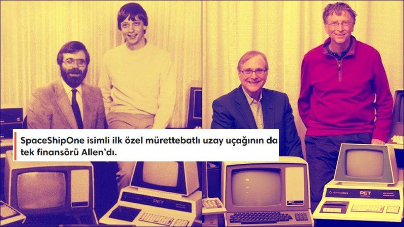Bill Gates Kadar Bilinmese Bile Microsoft’un Kurucularından Biri Olan ve Şirkete İsmini Veren Paul Allen Kimdir?