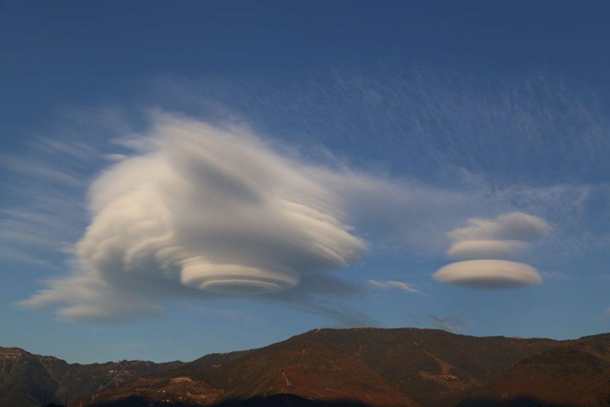 Artvin Semalarında Yapısıyla Büyüleyen ’Merceksi Bulutlar’ Göründü