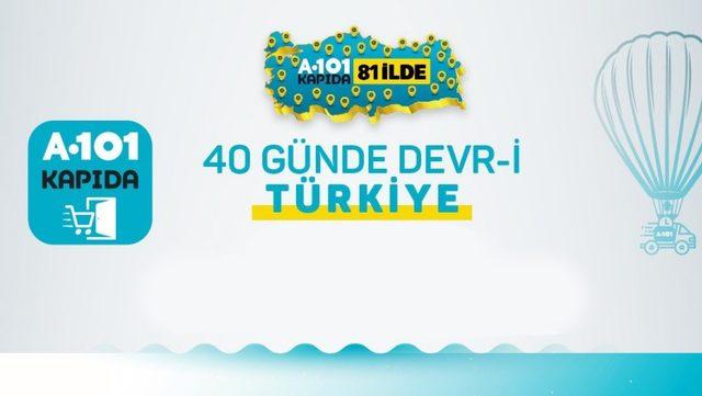 A101 Kapıda’nın 40 Günlük Dikkat Çekici Verileri Paylaşıldı