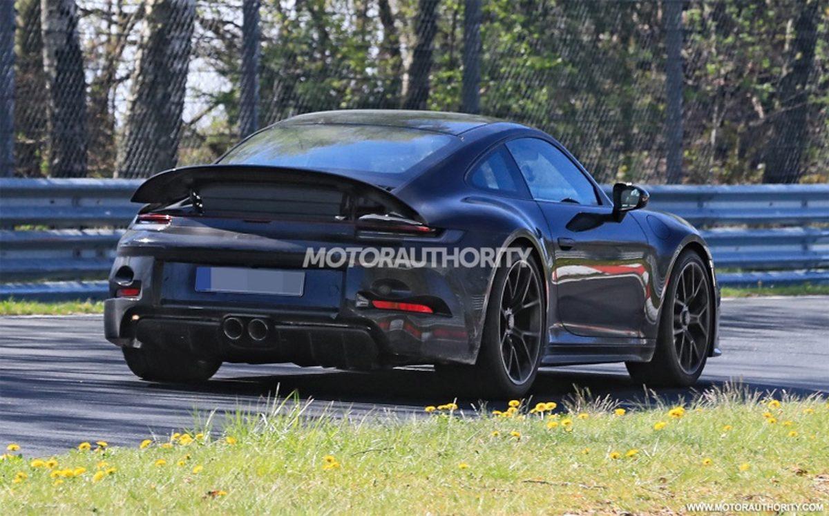 Yeni Porsche 911 GT3 Touring, Test Edilirken Görüntülendi