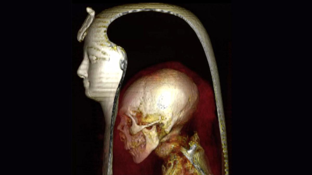 Mısır Firavununa Ait 3000 Yıllık Mumya, Dijital Olarak İlk Kez Açıldı