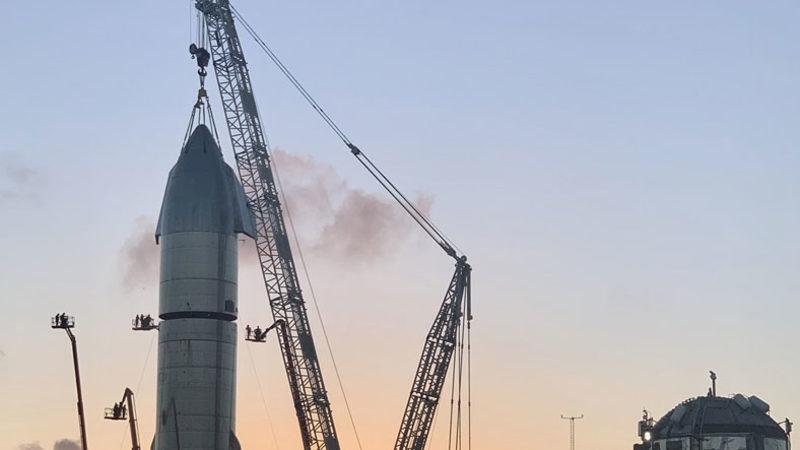 SpaceX, Starship Prototipine Burun Konisi ve Kanatçık Taktı