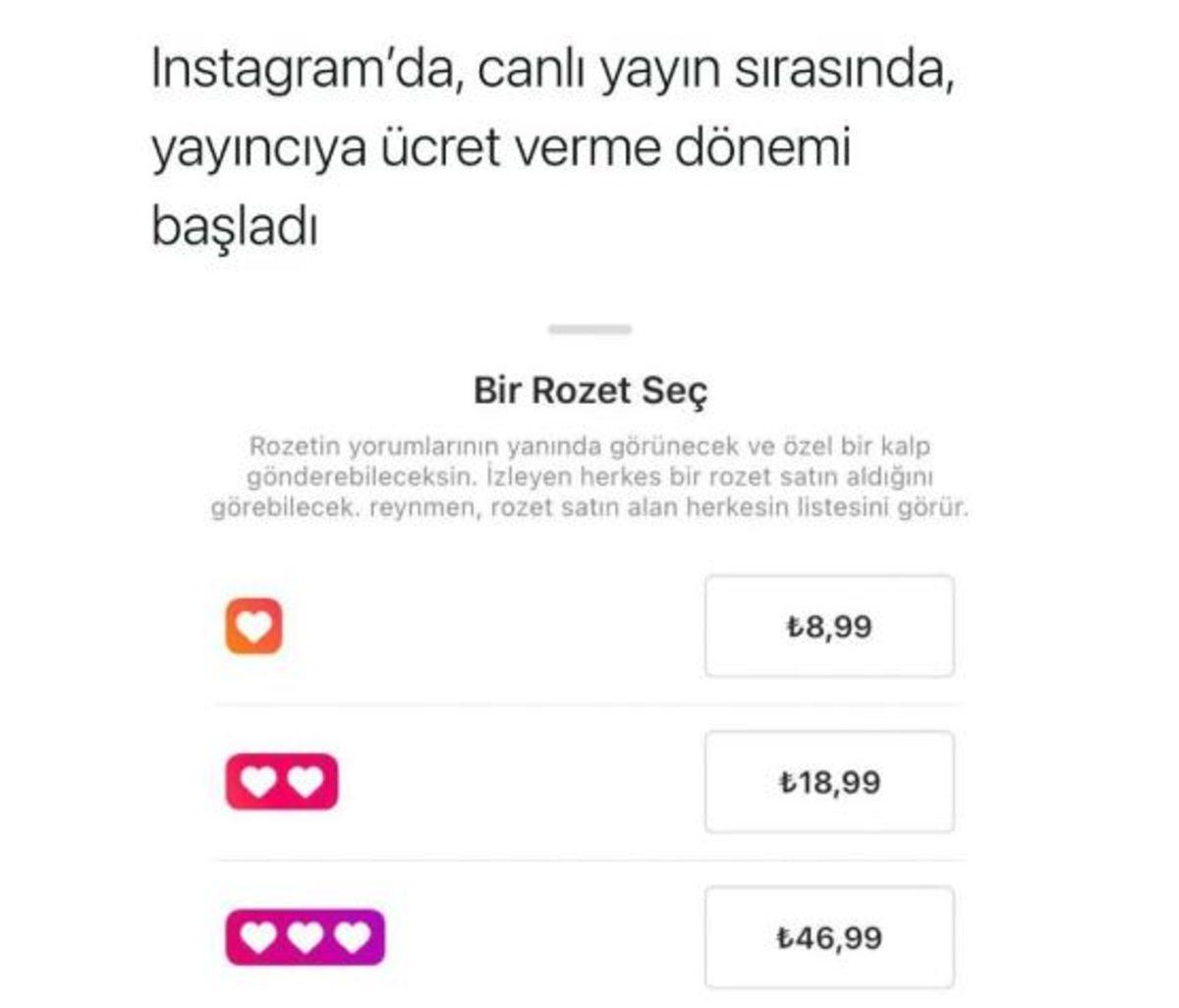 Instagram, İçerik Oluşturuculara Para Kazandıracak Rozet Sistemini Genişletti