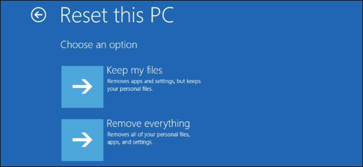 Windows 10 Bazı Kullanıcıların Reset Atmasına İzin Vermiyor (Nasıl Düzeltilir?)