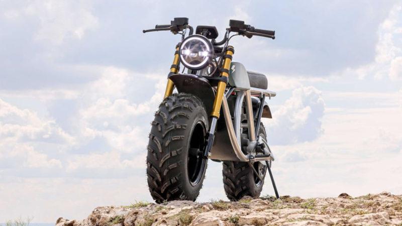 1 Metre Su Altında Gidebilen Elektrikli Motosiklet: Volcon Grunt