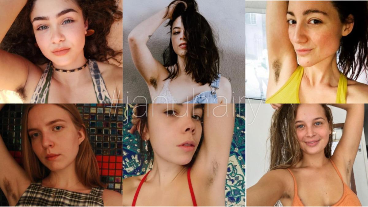 Kadınların Epilasyonsuz da Güzel Olabileceğini Savunan ’JanuHairy’ Akımı Hakkında Her Şey