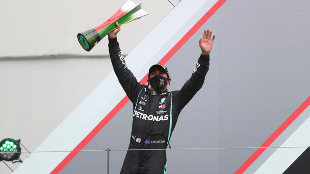 Hamilton, Portekiz’de de Kazanarak Tüm Zamanların Rekorunu Kırdı