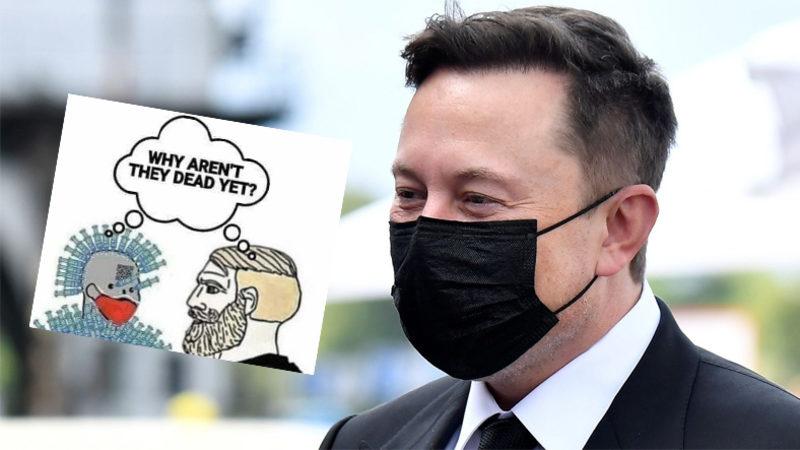 Elon Musk’tan Aynı Anda Hem Beğeni Hem de Tepki Toplayan ’Aşı’ Karikatürü