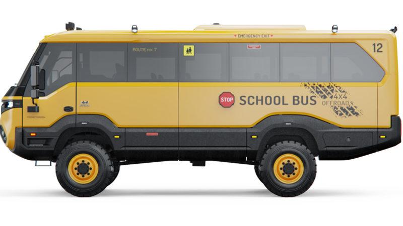 Dünyanın En Zorlu Koşullarına Uygun Okul Otobüsü: Praetorian