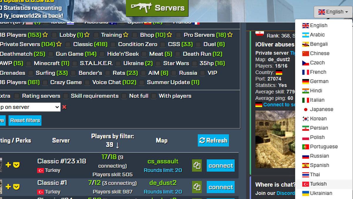 CS 1.6’yı İndirmeye Gerek Kalmadan Tarayıcı Üzerinden Ücretsiz Oynatan Site (İçinde Minecraft Haritası Bile Var)