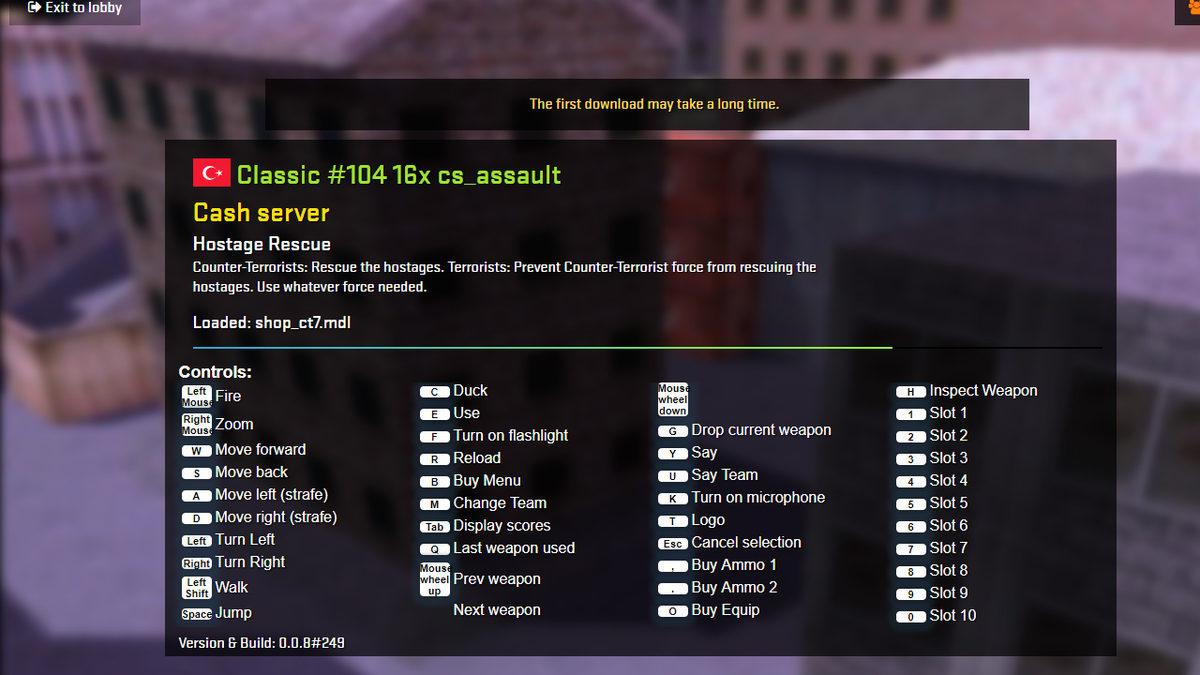 CS 1.6’yı İndirmeye Gerek Kalmadan Tarayıcı Üzerinden Ücretsiz Oynatan Site (İçinde Minecraft Haritası Bile Var)