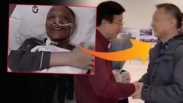 COVID-19 Tedavisi Görürken Ten Rengi Değişen Doktor, Eski Haline Döndü