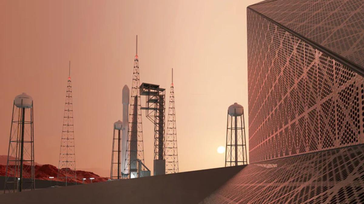 Mars’ta Kurulabilecek Bir İkmal İstasyonunun Konsept Tasarımları Yayınlandı