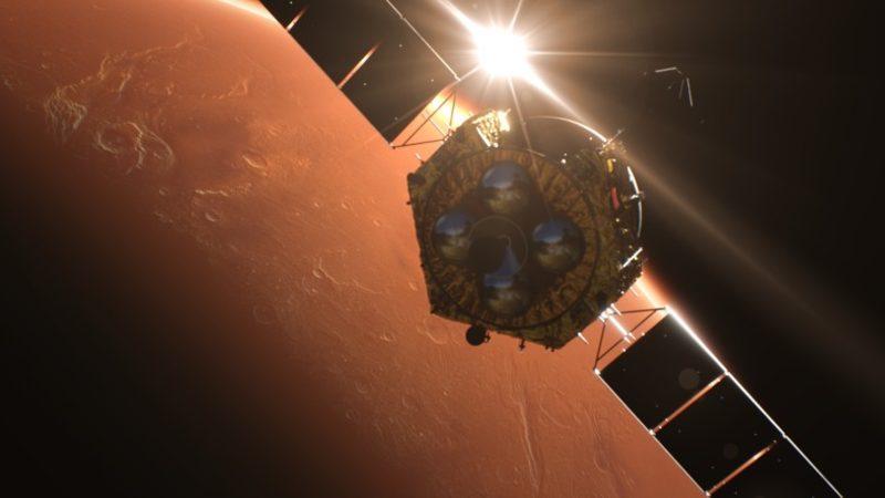 Mars’a Ulaşan İkinci Ülke Olan Çin, Kızıl Gezegen’in Yörüngesinden ve Yüzeyinden Yeni Fotoğraflar Paylaştı