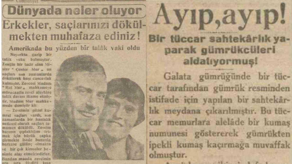 Bundan Tam 93 Yıl Önce Gazetelere Çıkan İlginç Haberler: Görünce Zaman Yolculuğuna Çıkıyorsunuz