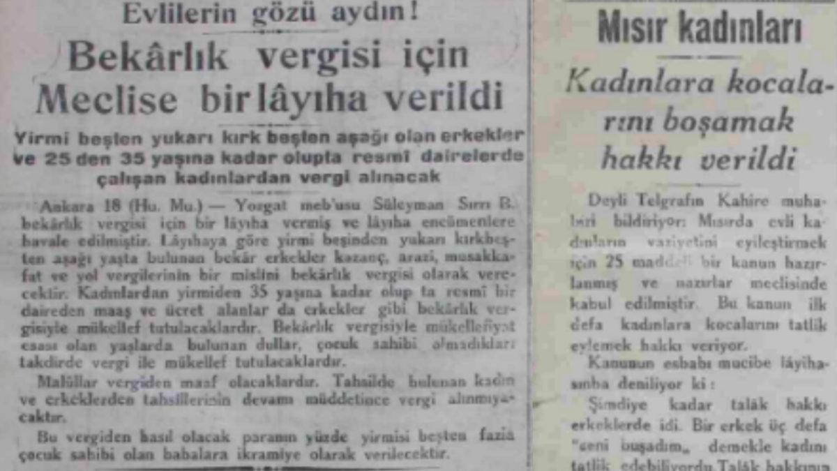 Bundan Tam 93 Yıl Önce Gazetelere Çıkan İlginç Haberler: Görünce Zaman Yolculuğuna Çıkıyorsunuz
