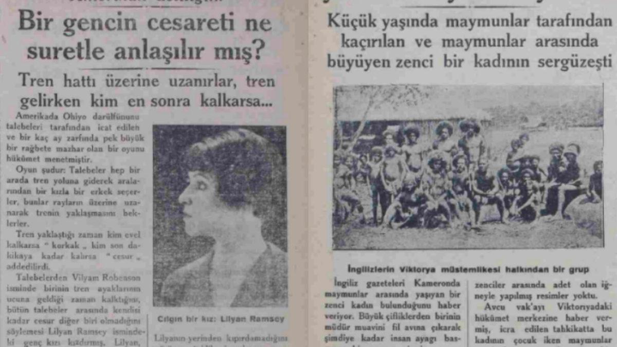 Bundan Tam 93 Yıl Önce Gazetelere Çıkan İlginç Haberler: Görünce Zaman Yolculuğuna Çıkıyorsunuz