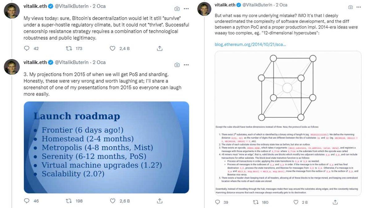 Ethereum Kurucusuna Göre Bitcoin Bundan Sonra Yerinde Sayacak: Tamam da Neden?