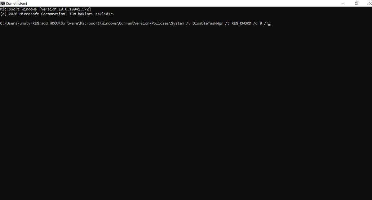 Görev Yöneticisi Yöneticiniz Tarafından Devre Dışı Bırakıldı’ Hatası Nasıl Çözülür?