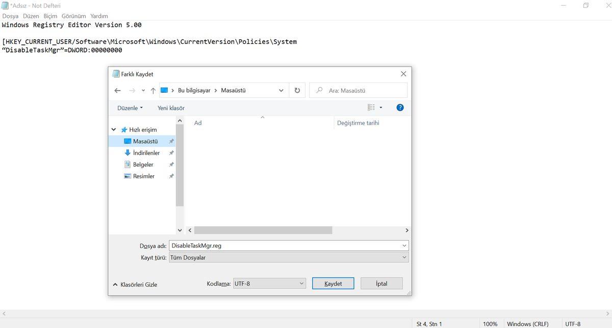 Görev Yöneticisi Yöneticiniz Tarafından Devre Dışı Bırakıldı’ Hatası Nasıl Çözülür?
