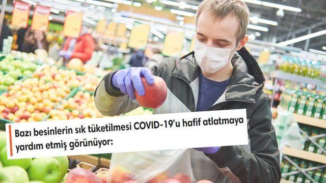 Bazı Besinlerin COVID-19’un Hafif Atlatılmasını Sağladığı Keşfedildi