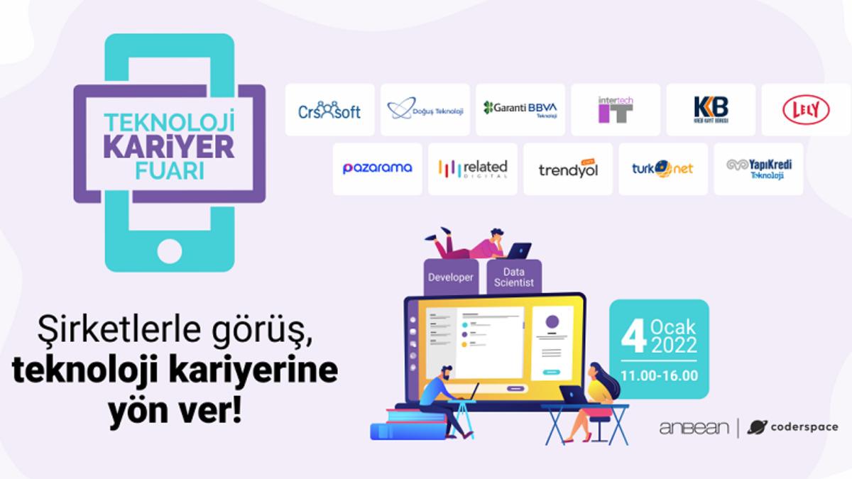 Coderspace’in Düzenlediği, Sektörel Kariyer İmkanlarını Keşfedebileceğiniz Teknoloji Kariyer Fuarı Başlıyor