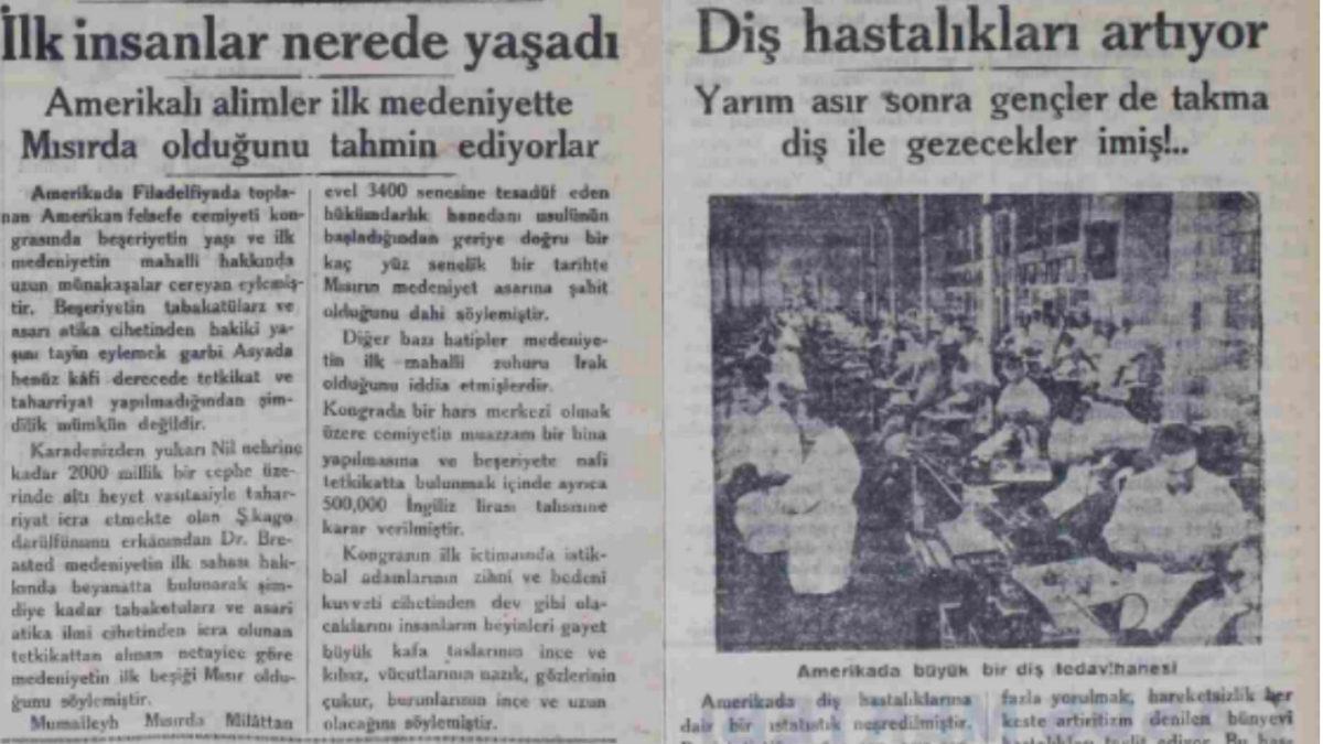 Bundan Tam 93 Yıl Önce Gazetelere Çıkan İlginç Haberler #2: Zaman Yolculuğuna Devam Ediyoruz!