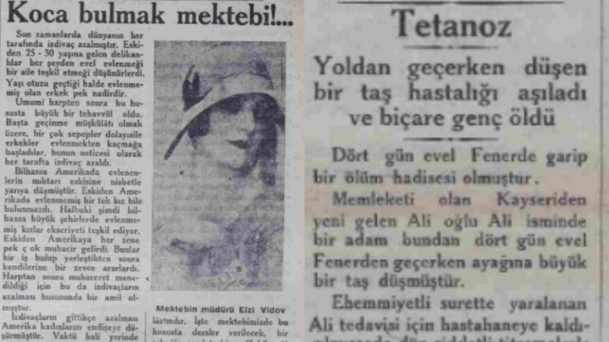 Bundan Tam 93 Yıl Önce Gazetelere Çıkan İlginç Haberler #2: Zaman Yolculuğuna Devam Ediyoruz!