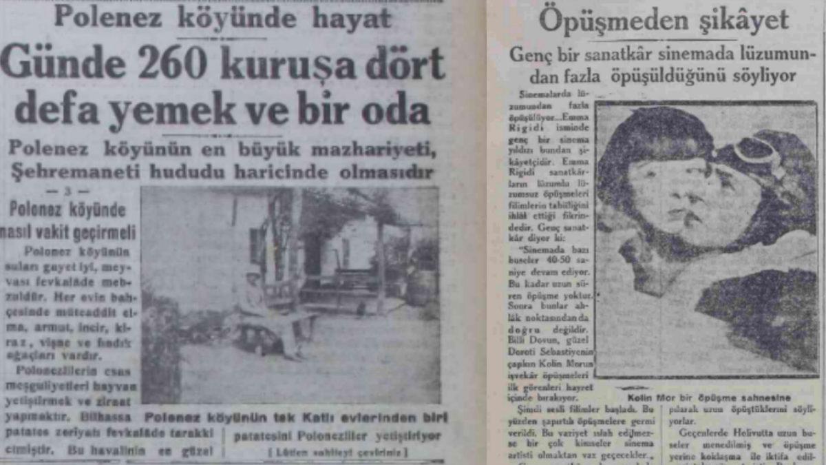 Bundan Tam 93 Yıl Önce Gazetelere Çıkan İlginç Haberler #2: Zaman Yolculuğuna Devam Ediyoruz!