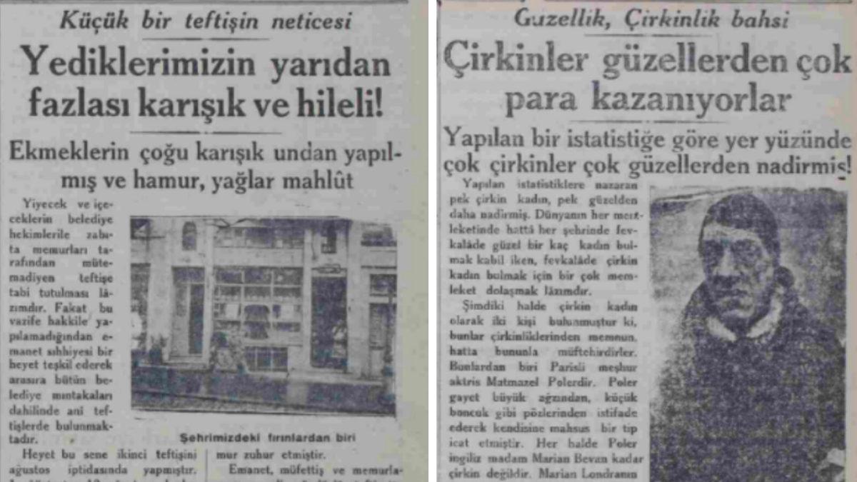 Bundan Tam 93 Yıl Önce Gazetelere Çıkan İlginç Haberler #3: Zaman Yolculuğuna Devam Ediyoruz!