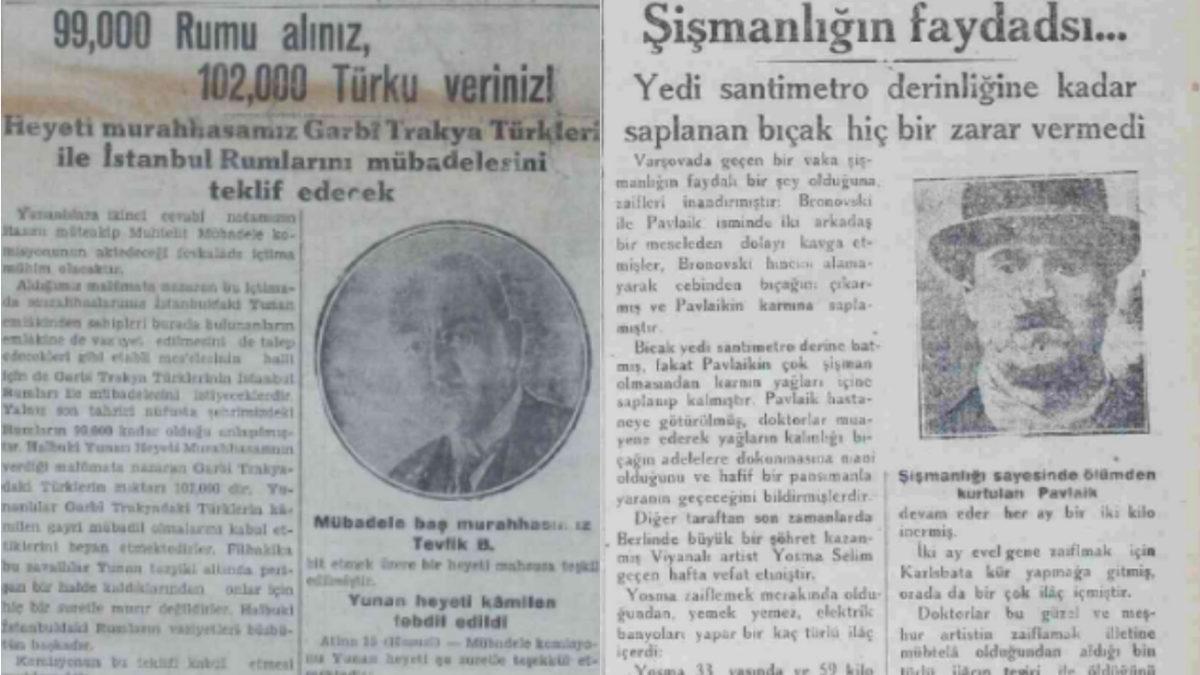 Bundan Tam 93 Yıl Önce Gazetelere Çıkan İlginç Haberler #3: Zaman Yolculuğuna Devam Ediyoruz!