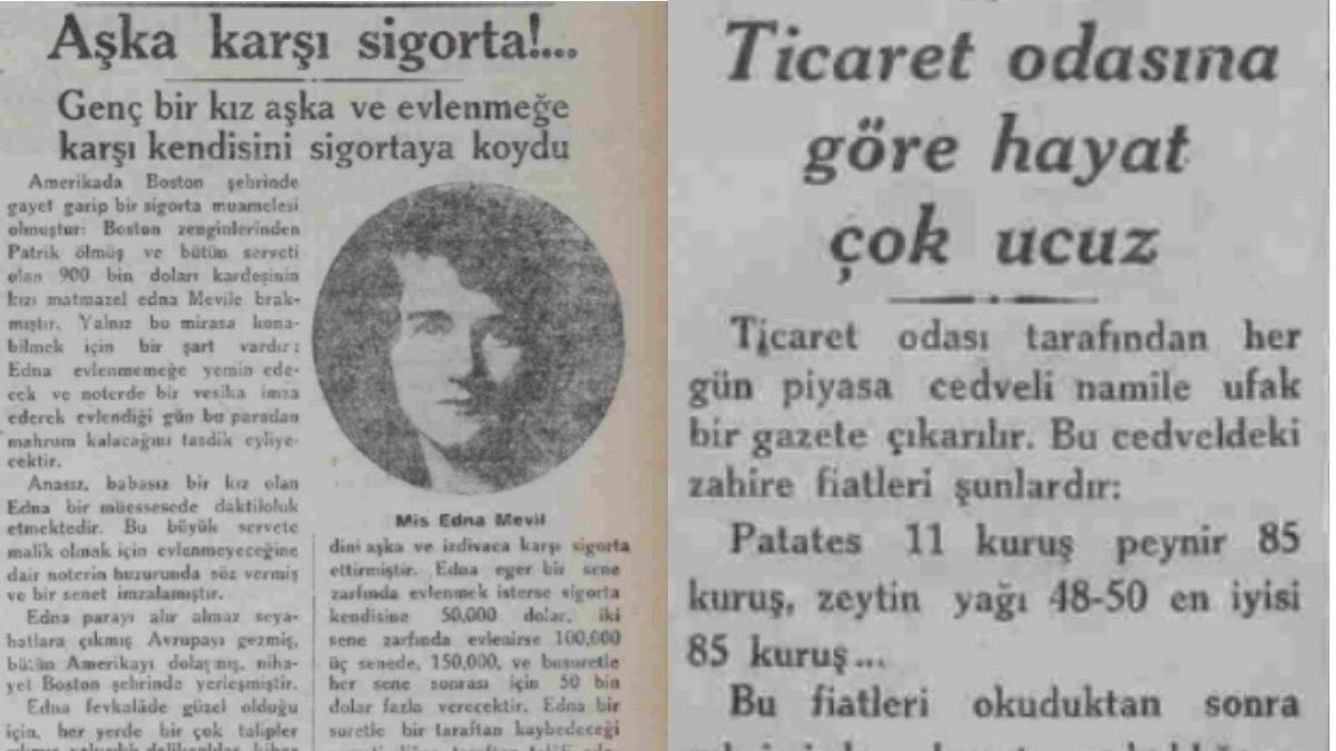 Bundan Tam 93 Yıl Önce Gazetelere Çıkan İlginç Haberler #3: Zaman Yolculuğuna Devam Ediyoruz!