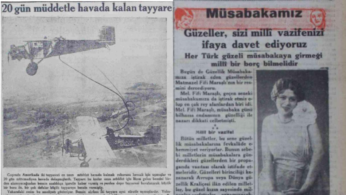 Bundan Tam 93 Yıl Önce Gazetelere Çıkan İlginç Haberler #3: Zaman Yolculuğuna Devam Ediyoruz!