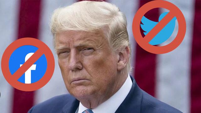 Twitter ve Facebook’tan Kovulan Donald Trump, Takipçilerine ’Bu Platformları Bırakın’ Çağrısı Yaptı