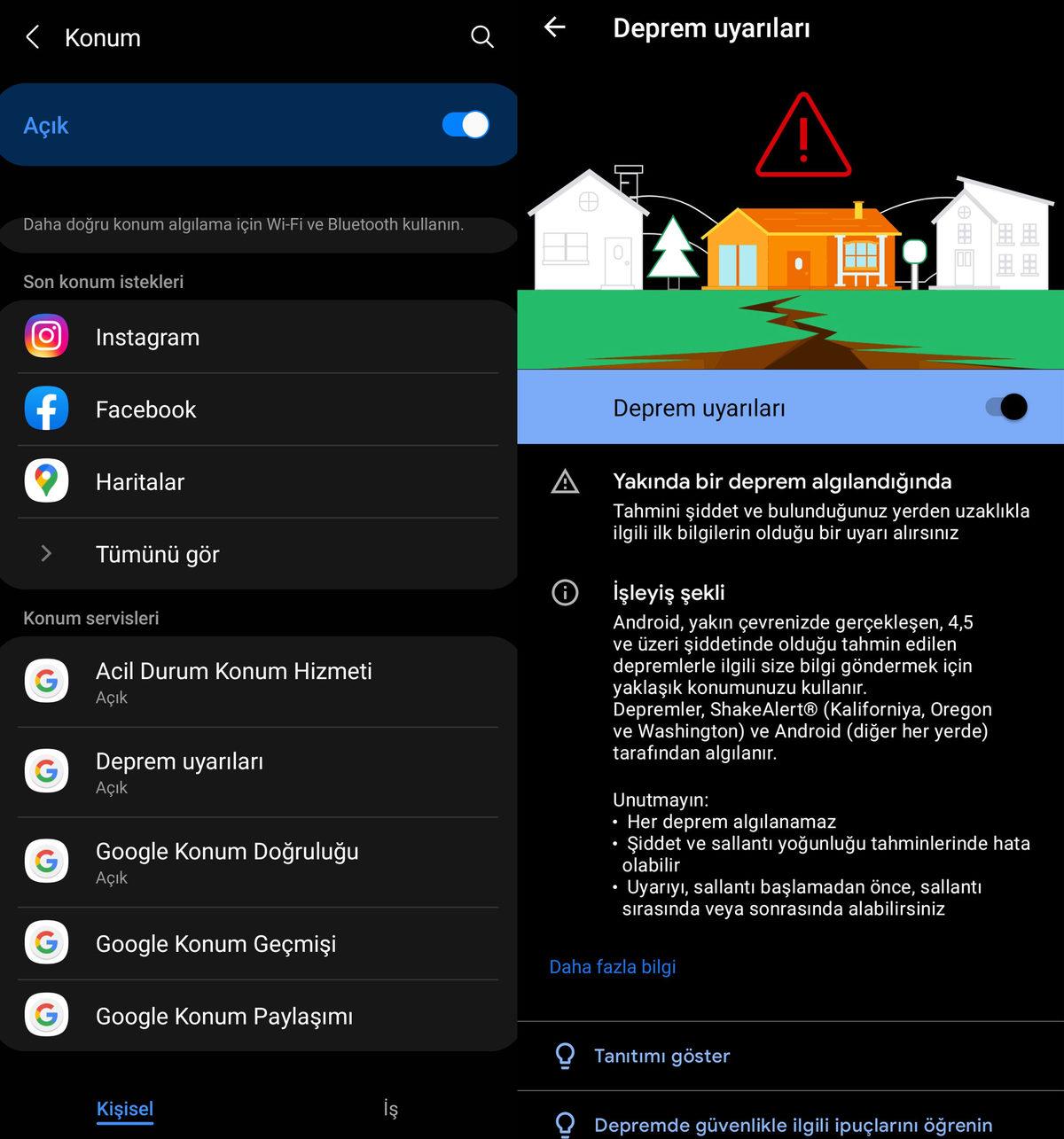 Google, Antalya’daki Deprem Daha Hissedilmeden Android Kullanıcılarını Uyardı