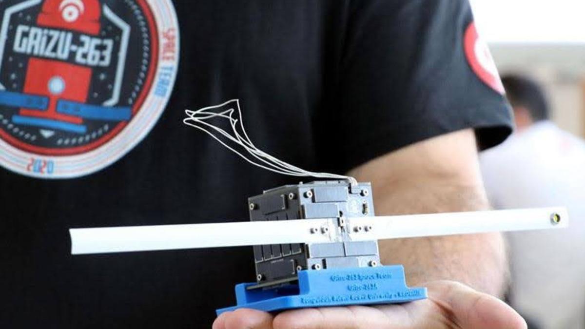 Türkiye’nin İlk Cep Uydusu ’Grizu-263A’, SpaceX Tarafından Uzaya Fırlatılacak